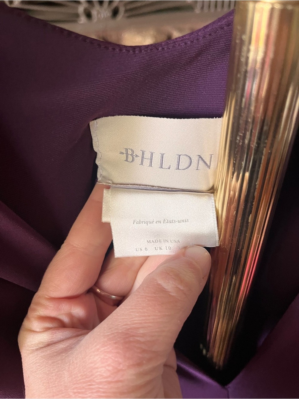 BHLDN Plum Mendoza Jersey Maxi Dress 6 - Picture 13 of 13